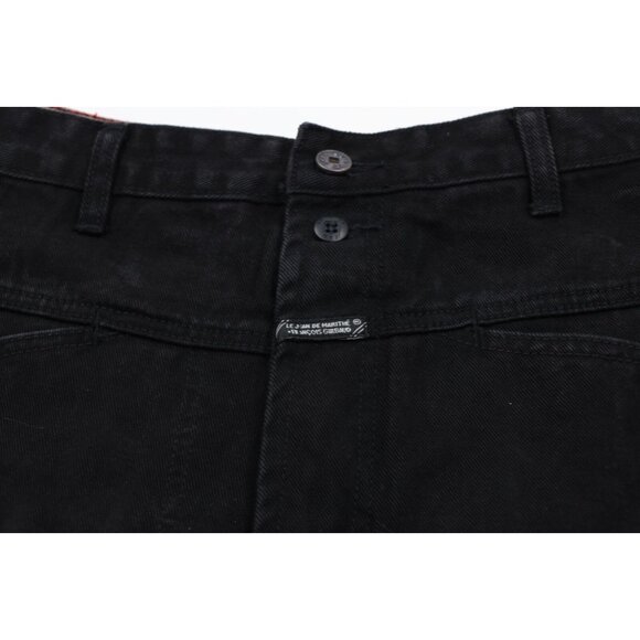 Vintage 90s Marithe Francois Girbaud Mens 32 Distressed Baggy Denim Shorts Jorts - Picture 7 of 13